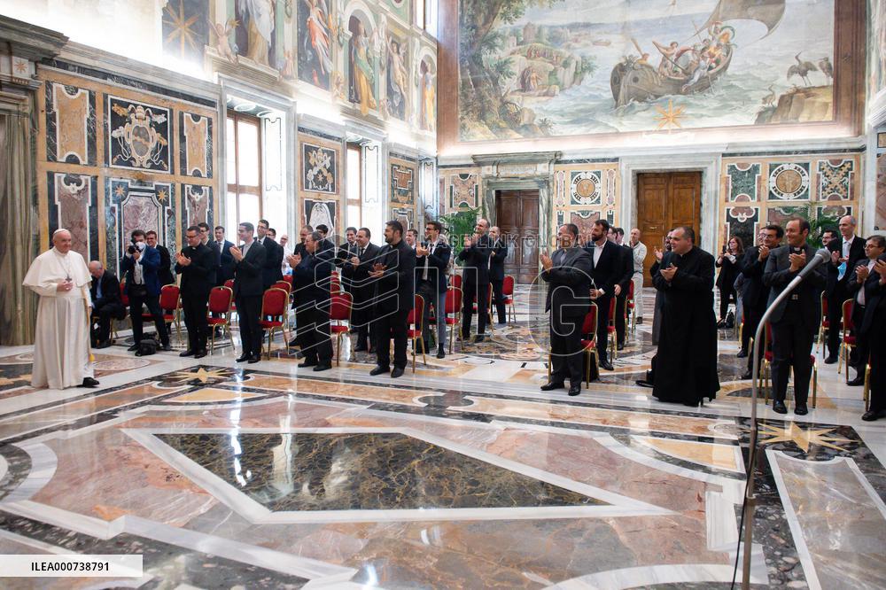 Pope Francis Receives In Audience - Vatican
