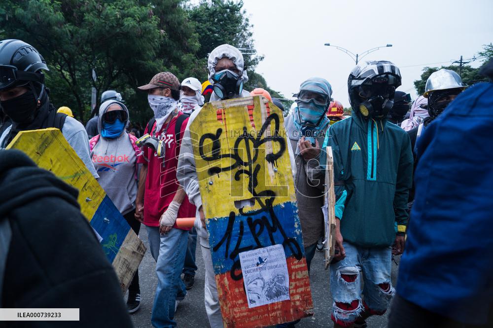 Anti-Government Protests In Colombia