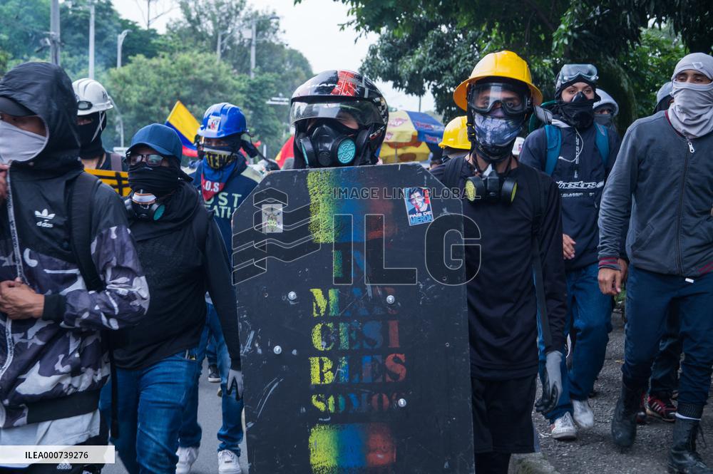 Anti-Government Protests In Colombia