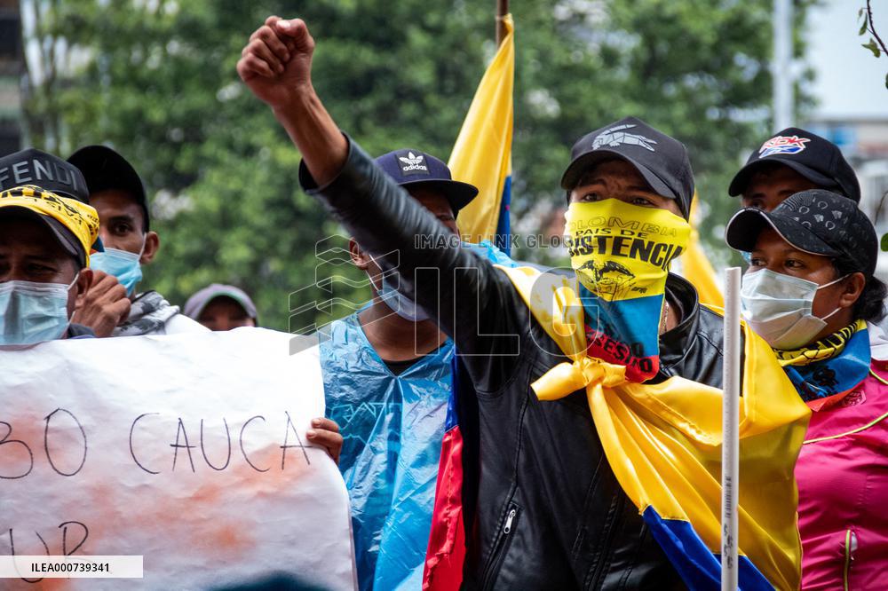 Anti-Government Protests In Colombia