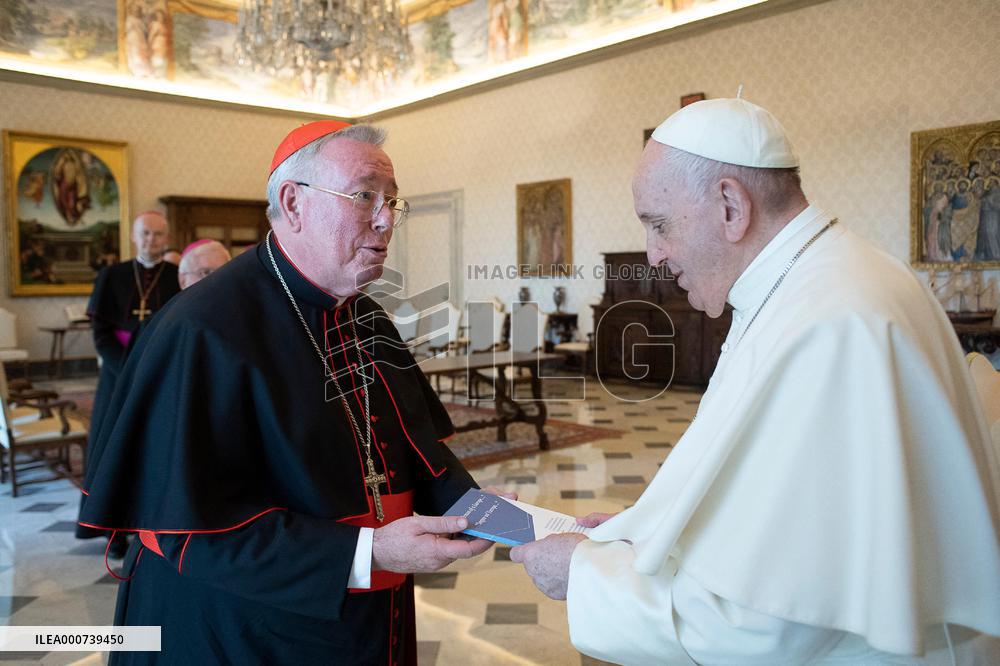Pope Francis Meets Members of the Presidency of the Commission of the Bishops - Vatican