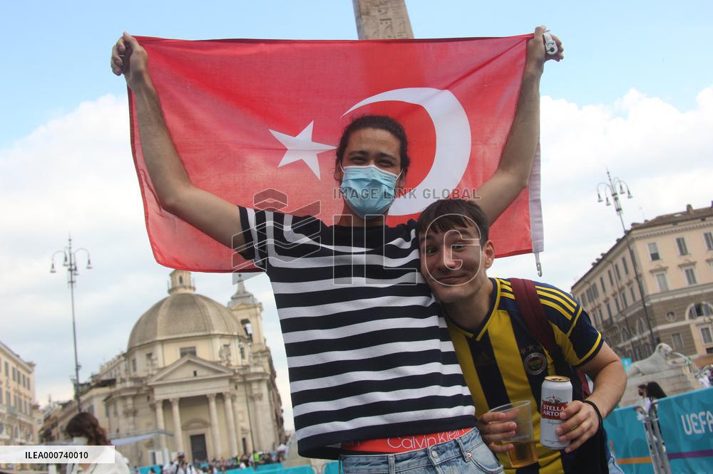 Euro 2020 - Turkey vs Italy - Supporters