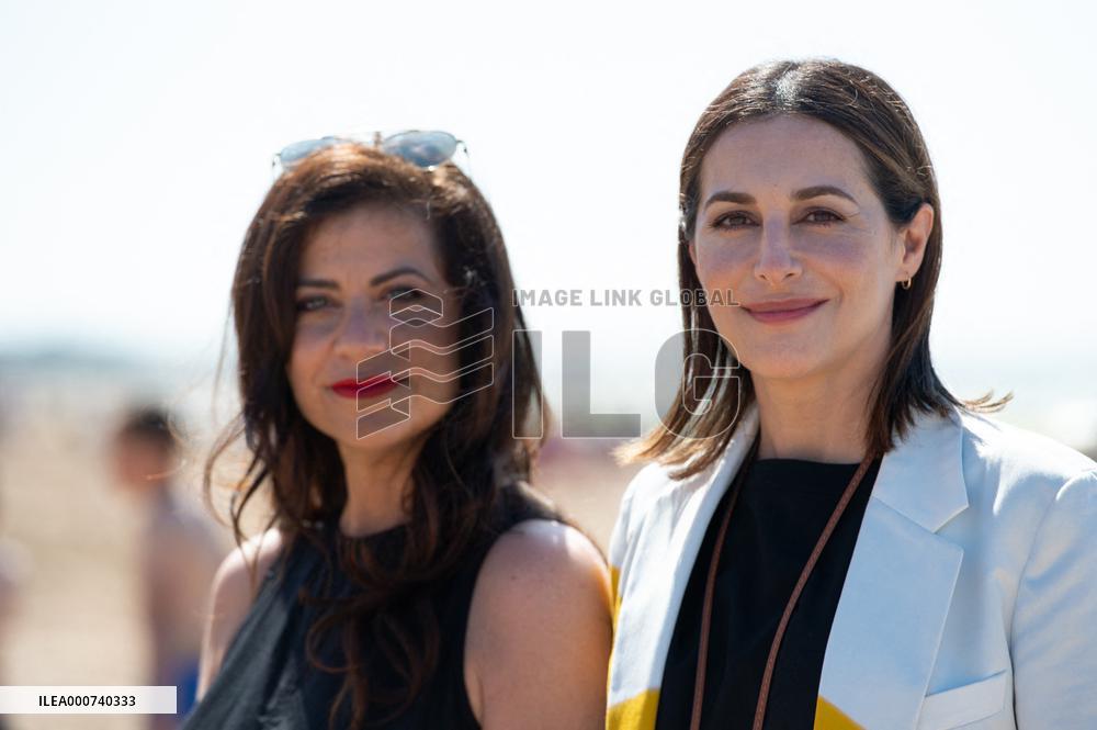 35th Cabourg - Beach Photocall Day 4