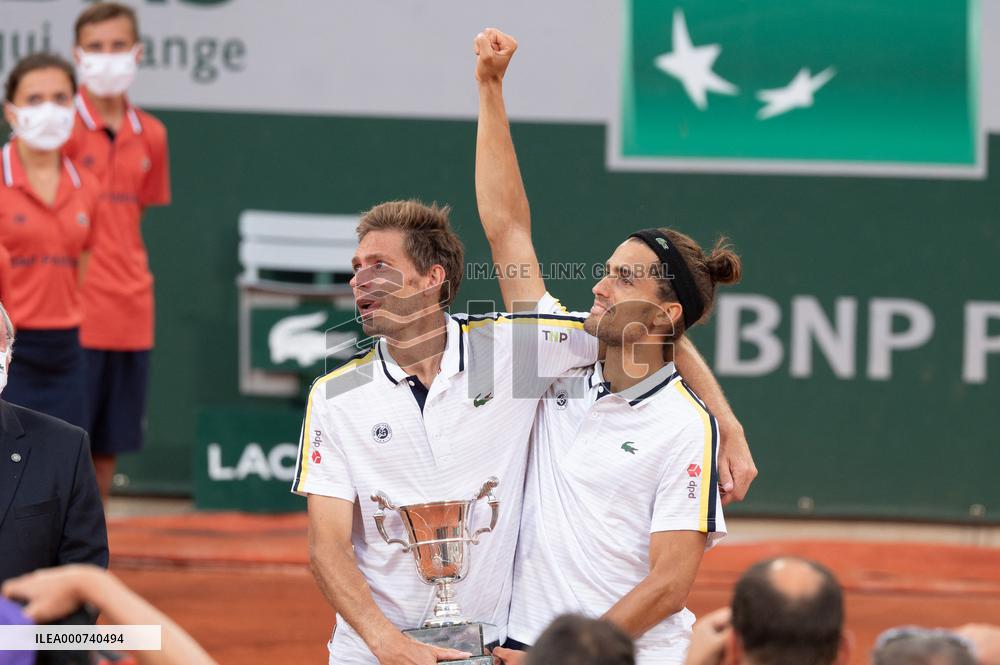 French Open - Pierre-Hugues Herbert and Nicolas Mahut