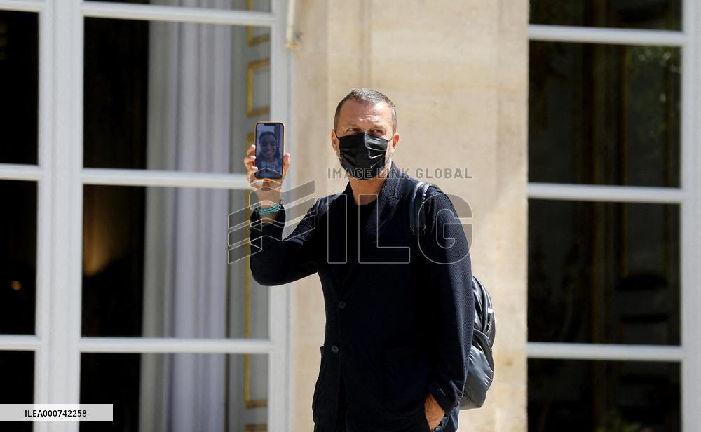 President Macron Meets Representatives Of Nightclubs - Paris