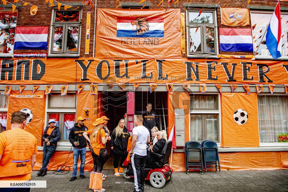 Euro 2020 - North Macedonia v Netherlands - Supporters