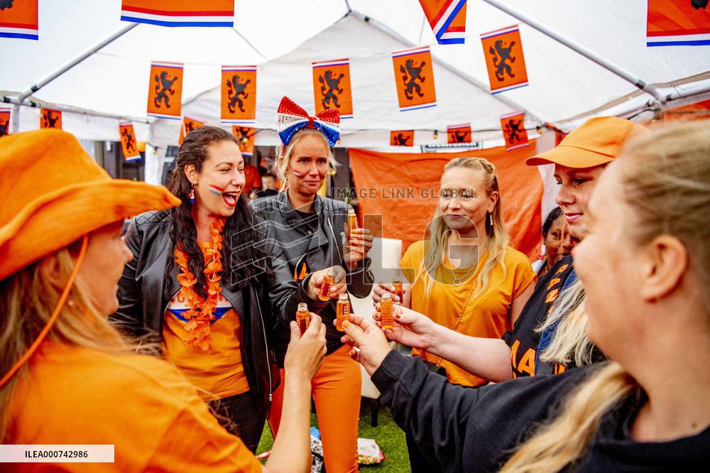 Euro 2020 - North Macedonia v Netherlands - Supporters