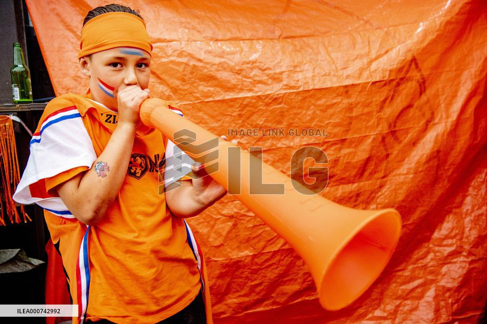 Euro 2020 - North Macedonia v Netherlands - Supporters