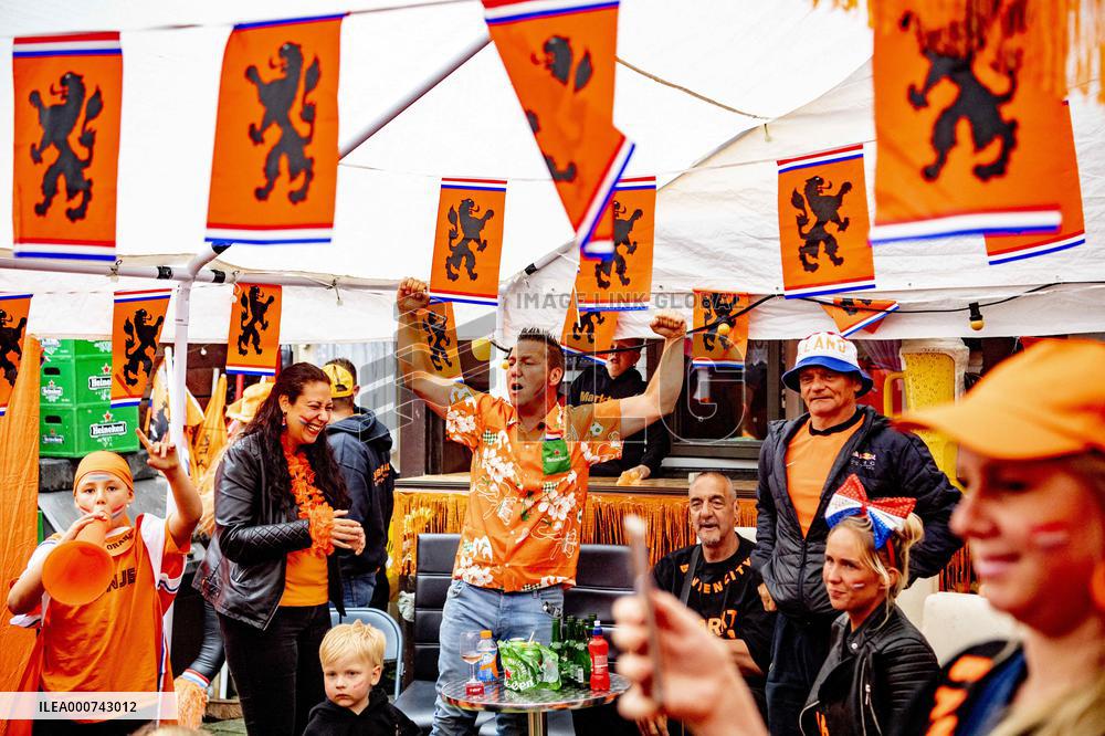 Euro 2020 - North Macedonia v Netherlands - Supporters
