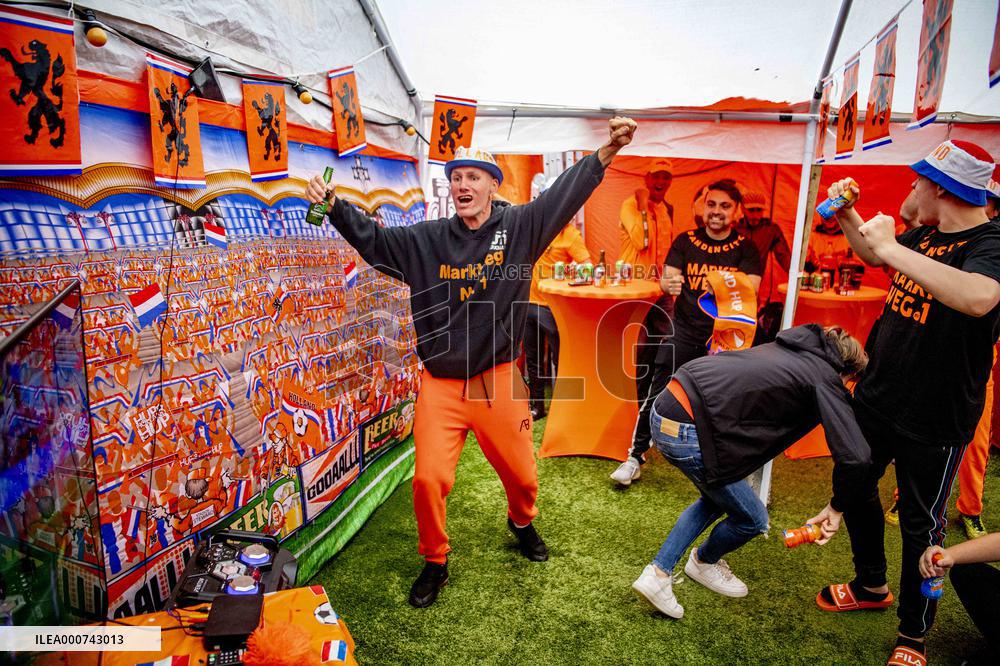Euro 2020 - North Macedonia v Netherlands - Supporters