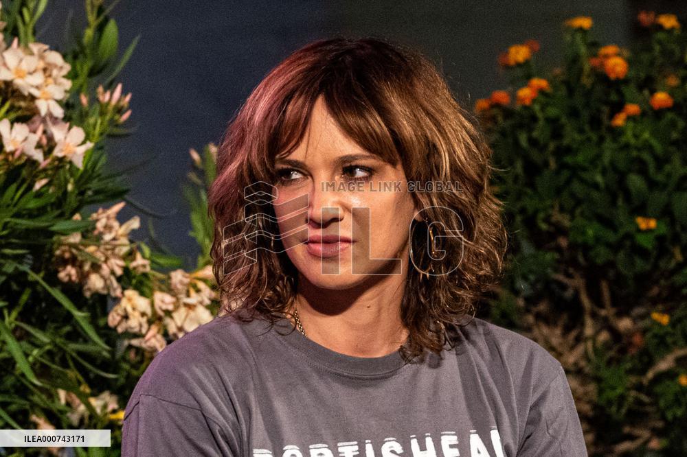 Asia Argento At Passaggi Festival 2021 - Fano