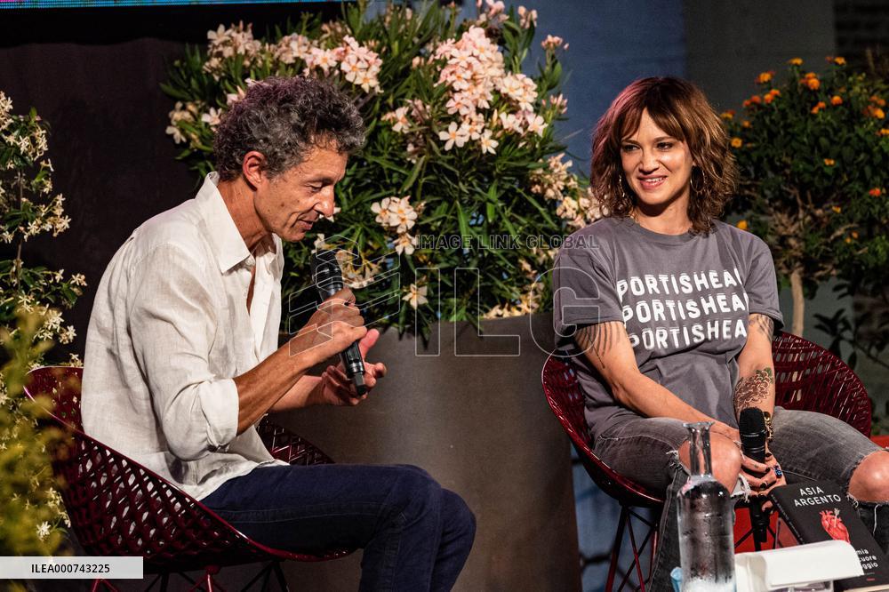 Asia Argento At Passaggi Festival 2021 - Fano