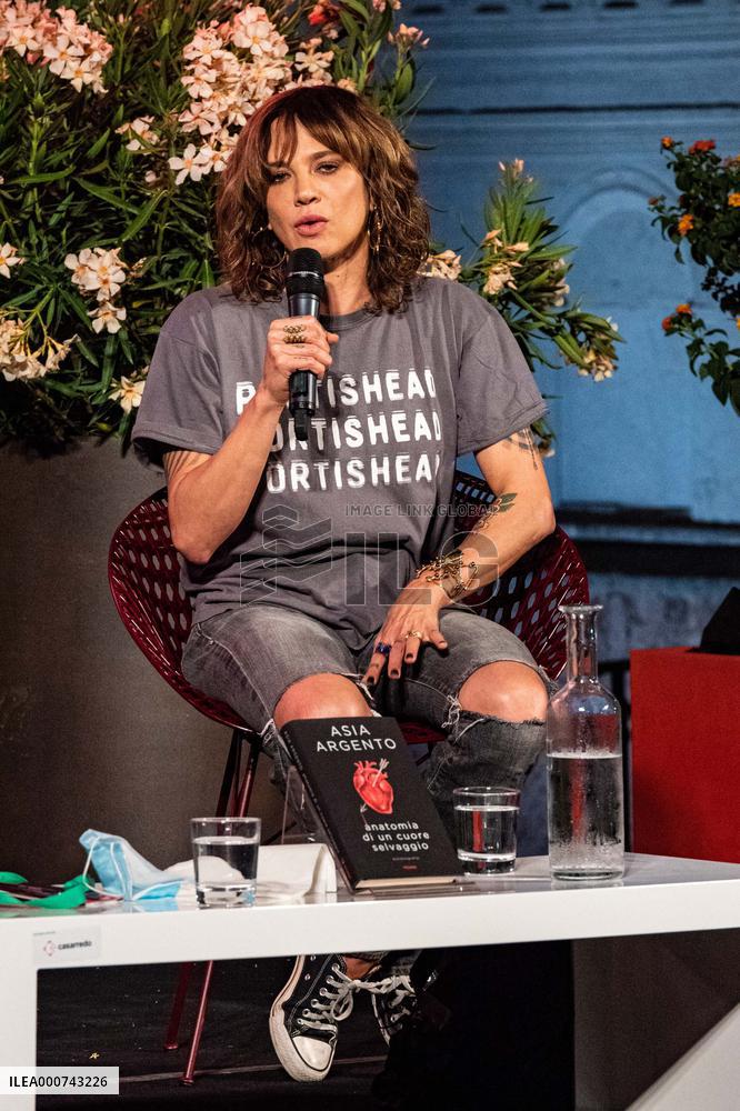 Asia Argento At Passaggi Festival 2021 - Fano