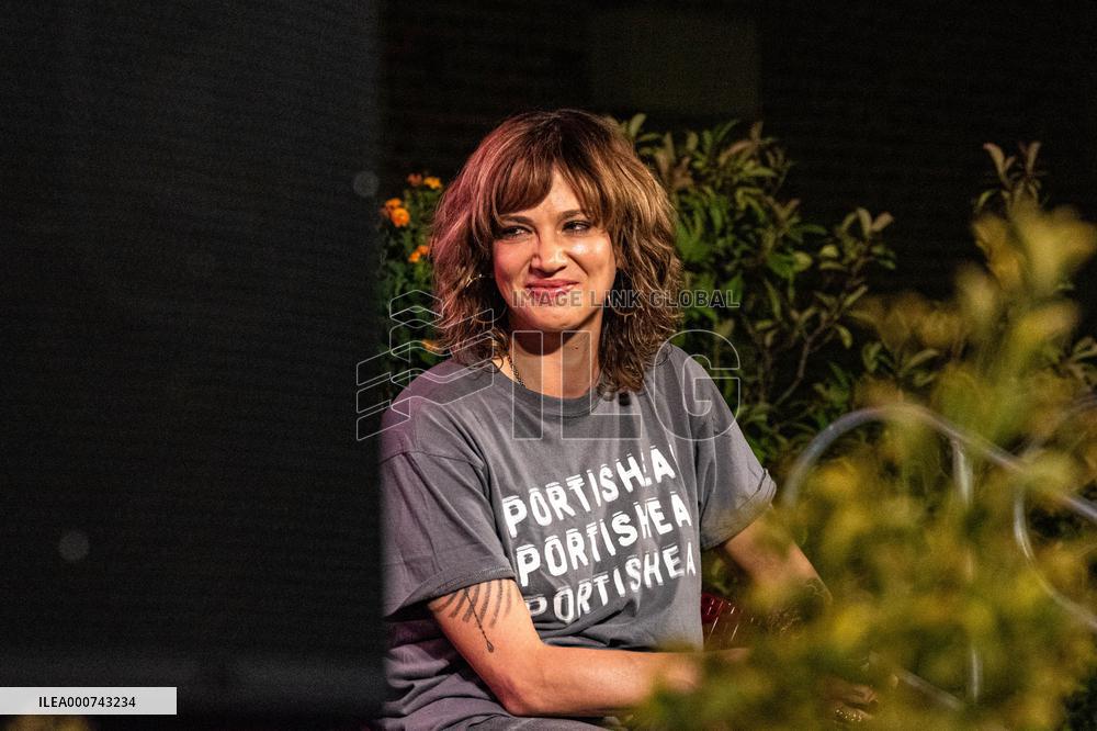 Asia Argento At Passaggi Festival 2021 - Fano