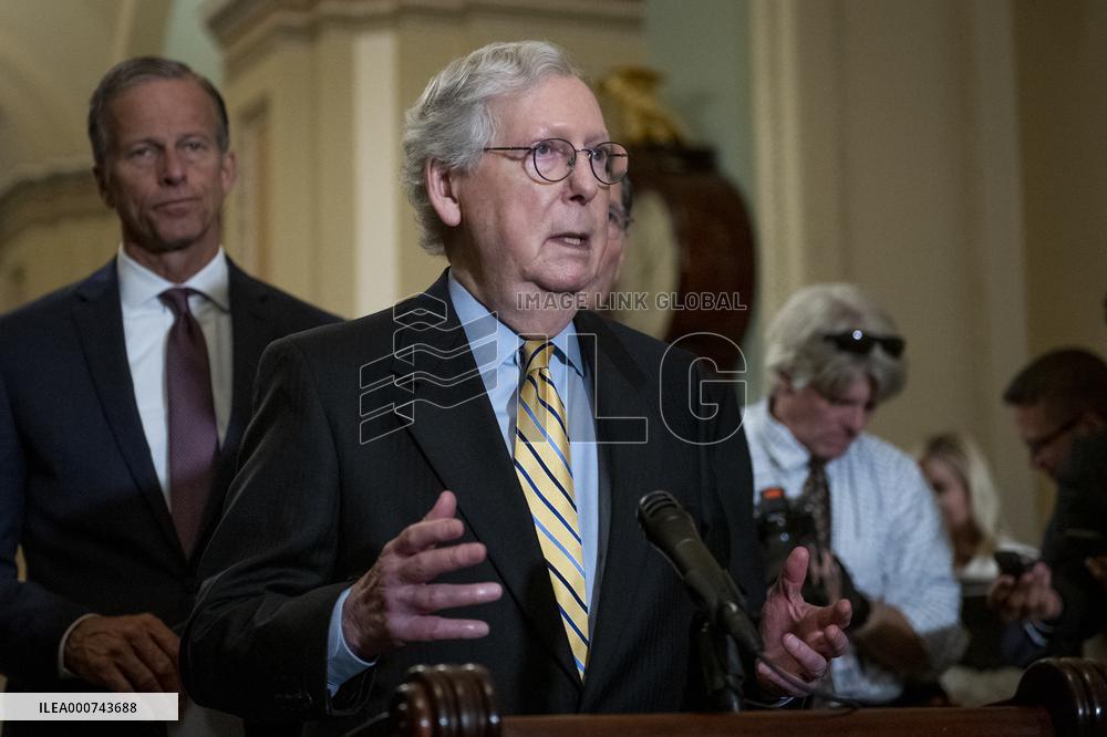 Senators Luncheon Press Conferences - Washington