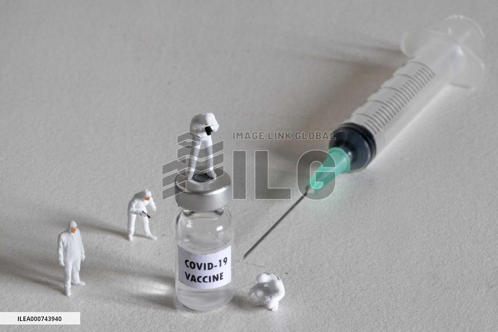 Covid-19 Vaccine Illustrations
