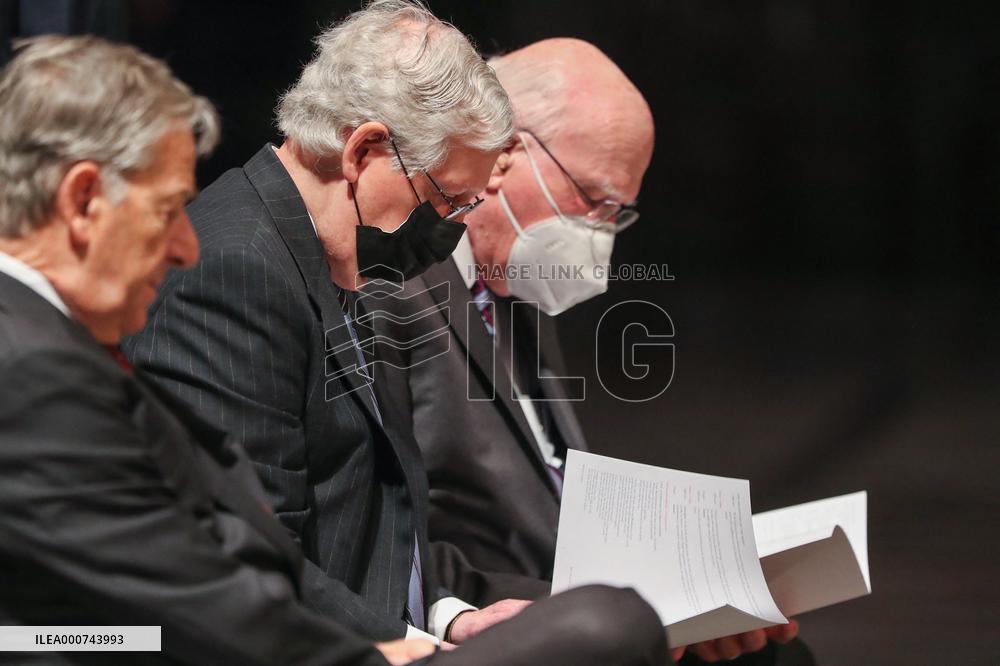 John Warner funeral service - Washington, DC