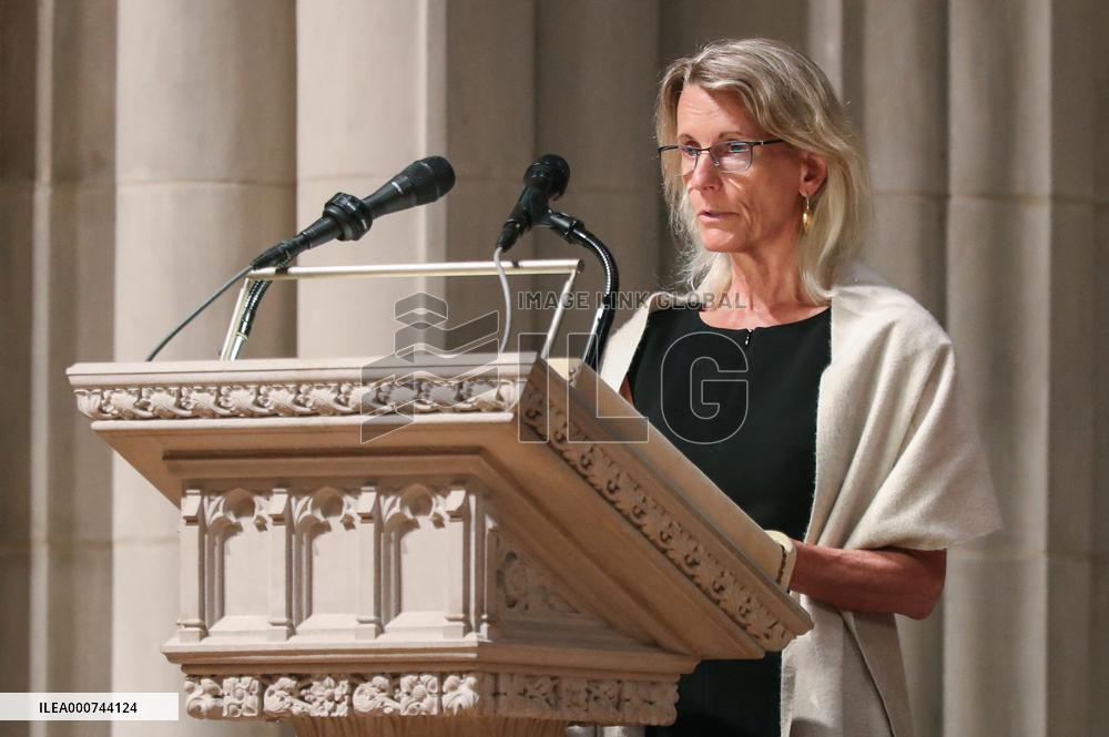 John Warner funeral service - Washington, DC