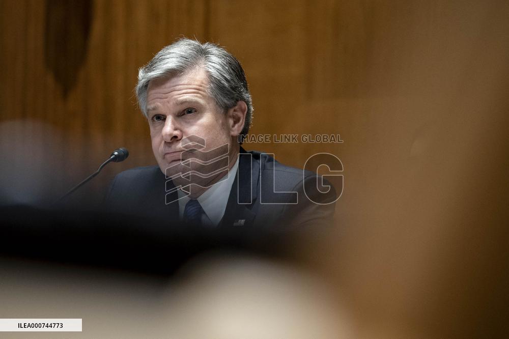 FBI Director Christopher Wray Hearing - Washington