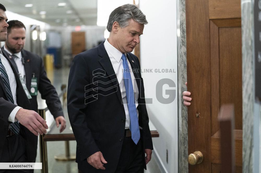 FBI Director Christopher Wray Hearing - Washington