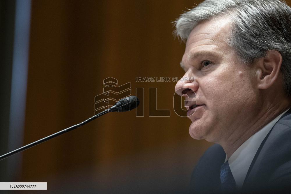 FBI Director Christopher Wray Hearing - Washington