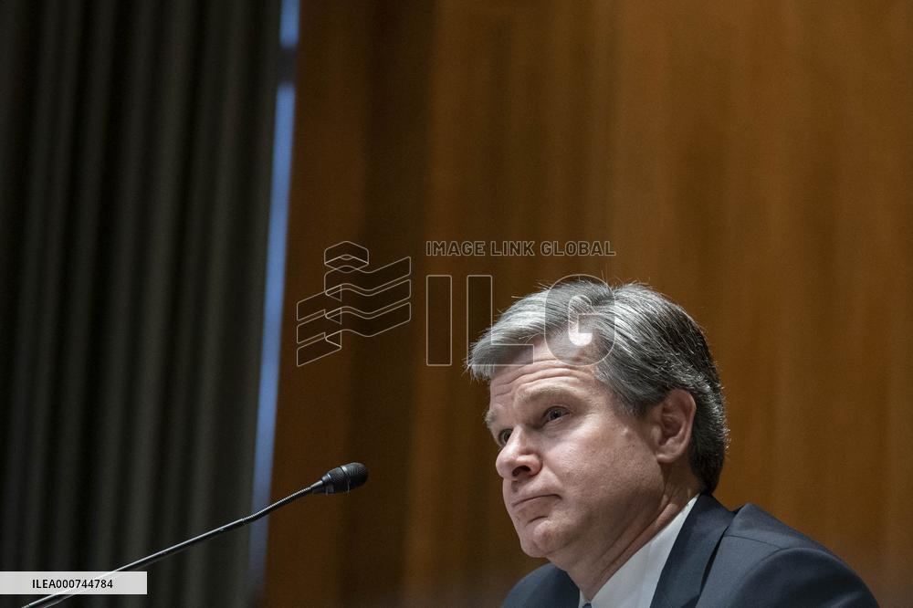 FBI Director Christopher Wray Hearing - Washington