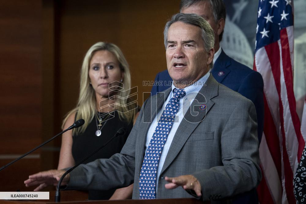 Lauren Boebert Holds Press Conference - Washington