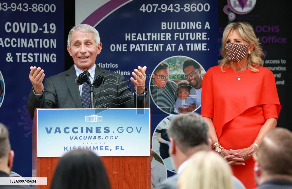 Jill Biden Addresses Health Care Workers - Florida