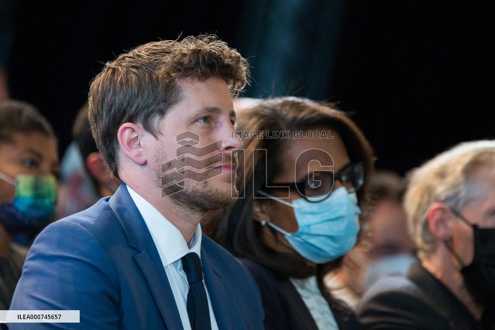 Julien Bayou Campaign Meeting After The First Round Of Regional Election