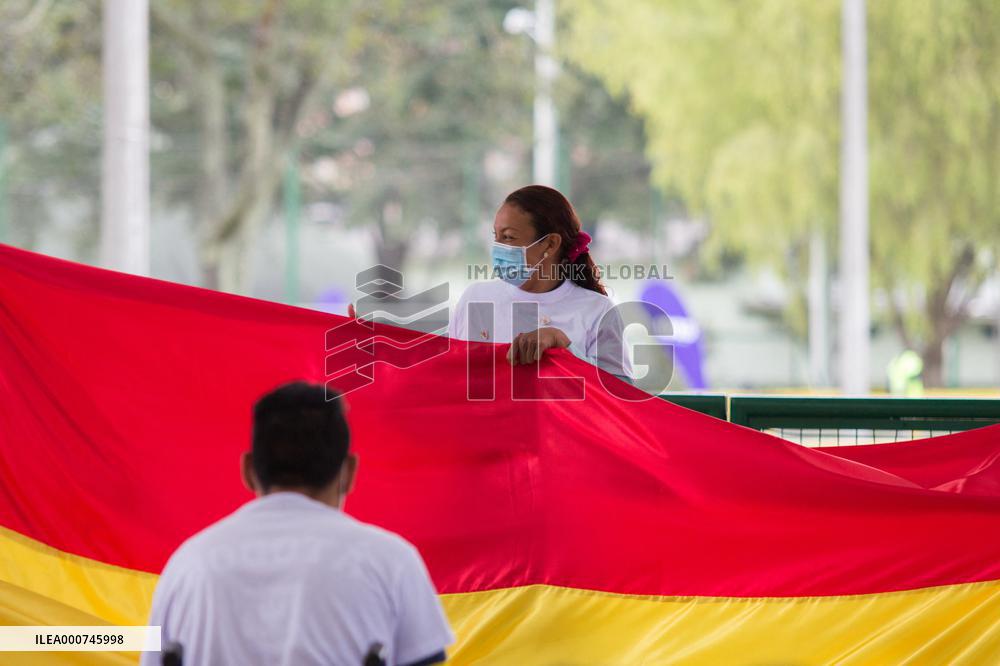 Bogota Presents Olympic Team Amidst Tokyo Olympics 2020