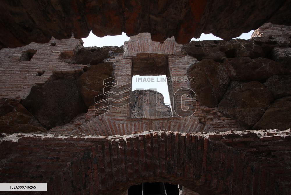 Presentation Of The Works Carried Out In The Hypogea Of The Colosseum - Rome
