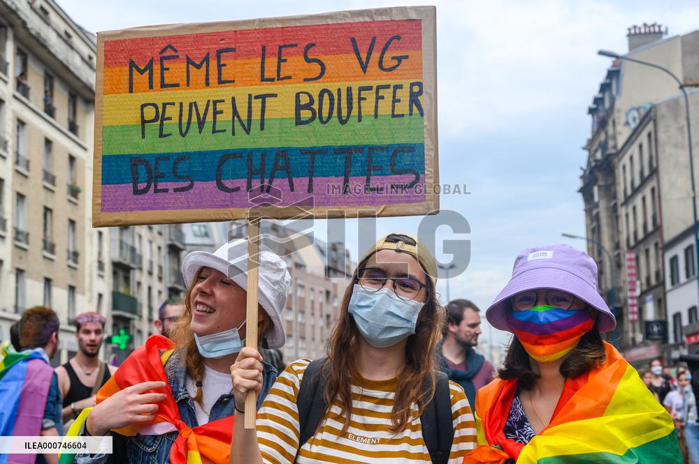 Pride Parade in Paris