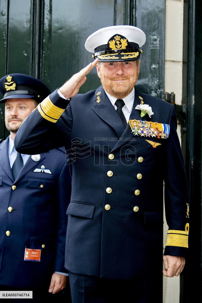 King Willem-Alexander At The Dutch Veterans Day - The Hague