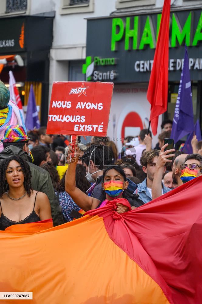 Pride Parade in Paris
