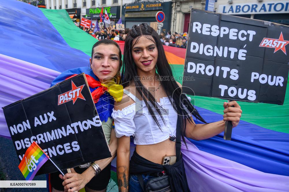 Pride Parade in Paris