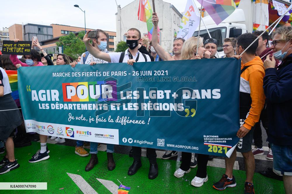 Pride Parade in Paris