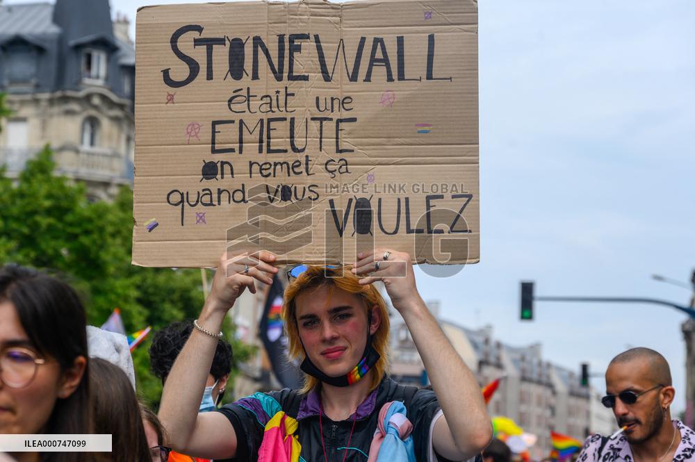 Pride Parade in Paris