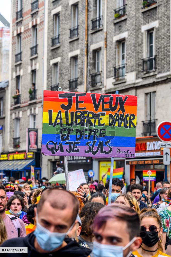 Pride Parade in Paris