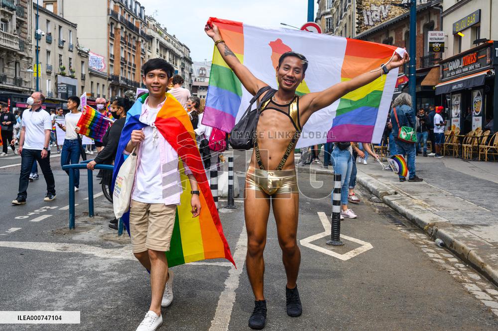 Pride Parade in Paris