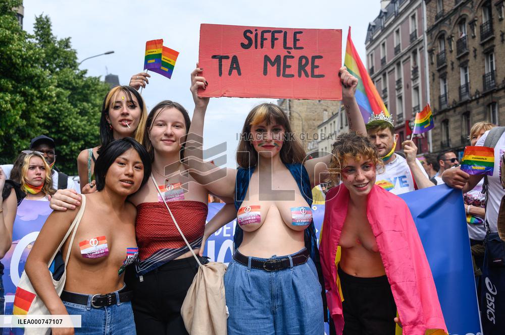 Pride Parade in Paris