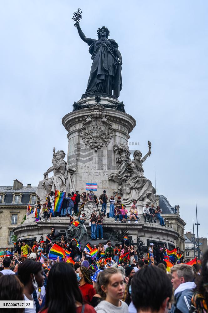 Pride Parade in Paris