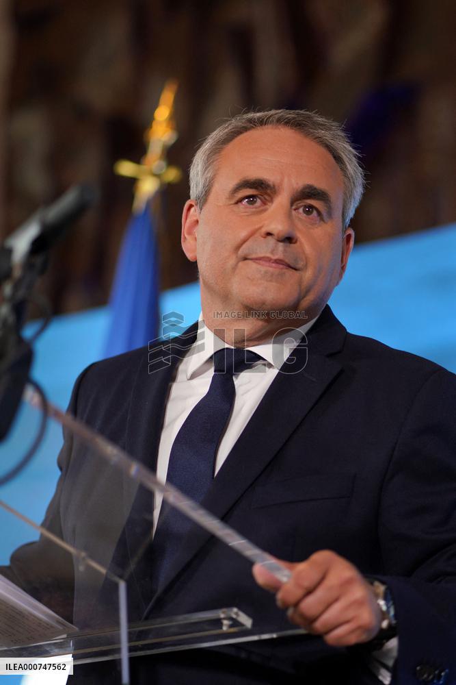 Xavier Bertrand Wins The Regional Elections - Saint-Quentin