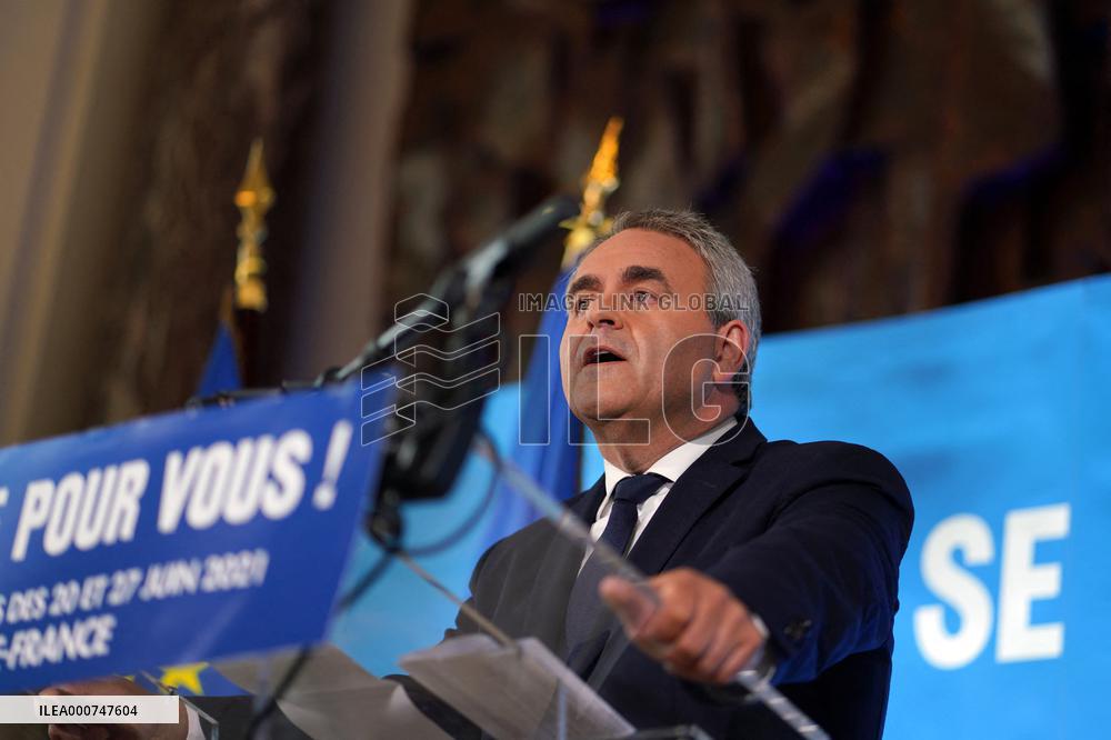 Xavier Bertrand Wins The Regional Elections - Saint-Quentin