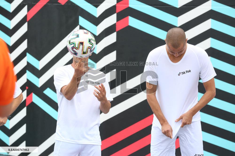 Inauguration ground by Tik Tok and the City Hall of Paris