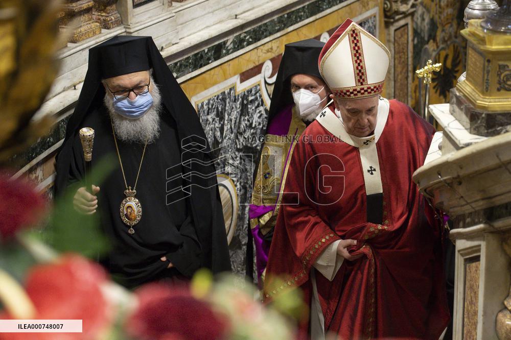 Mass To Mark The Feast Of Apostoles Peter And Paul - Vatican