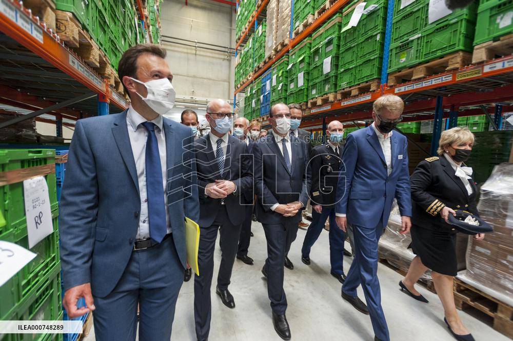 PM Castex Visits Vorwerk Semco - Cloyes-sur-le-Loir