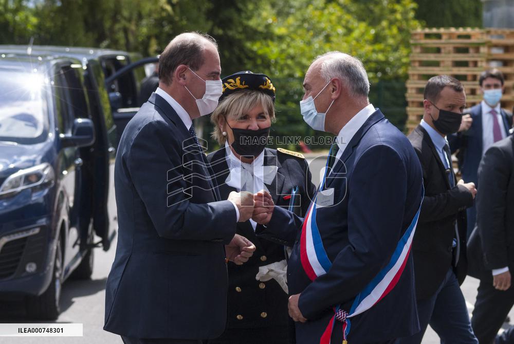 PM Castex Visits Vorwerk Semco - Cloyes-sur-le-Loir