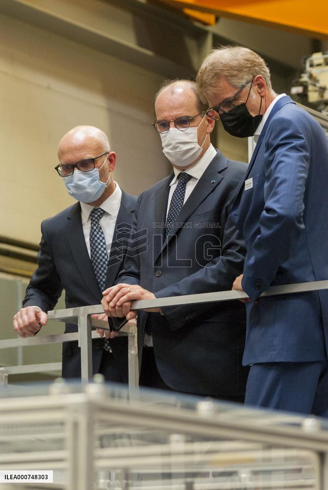 PM Castex Visits Vorwerk Semco - Cloyes-sur-le-Loir