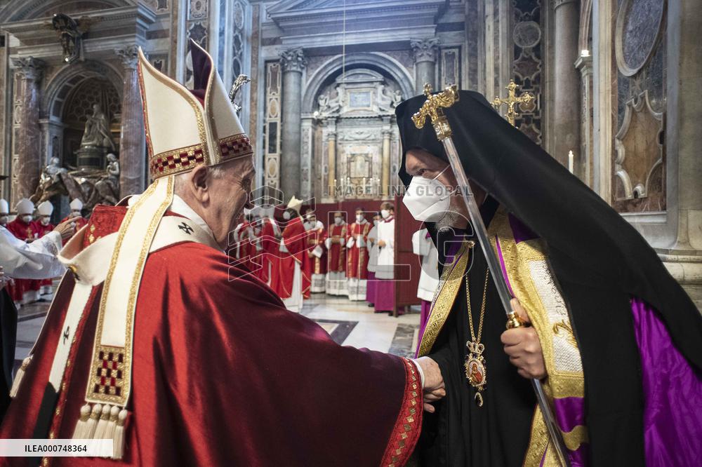 Mass To Mark The Feast Of Apostoles Peter And Paul - Vatican