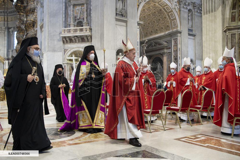 Mass To Mark The Feast Of Apostoles Peter And Paul - Vatican